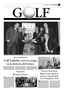 Golf Valdeluz, tercera etapa en la historia del torneo