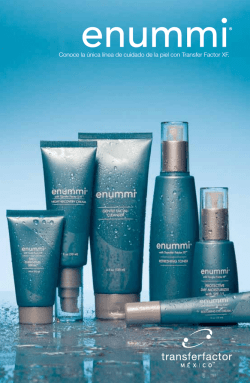 Enummi Catalogo - Transfer Factor 4Life Mexico