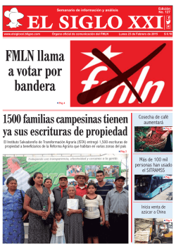 EL SIGLO XXI - Simpatizantes FMLN