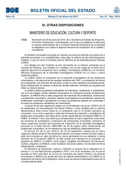 Disposici&oacute;n 1774 del BOE n&uacute;m. 45 de 2015
