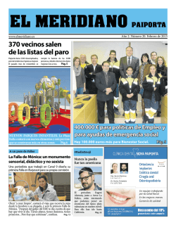 370 vecinos salen de las listas del paro