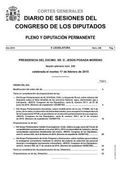 Núm. 259 - Congreso de los Diputados