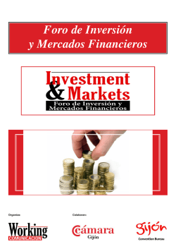 Foro de Inversión y Mercados Financieros - Expo