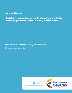 Calidad-y-humanizacion - Ministerio de Salud y Protección Social