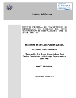 bases de licitacion pública nacional lpn-o-td-sm2015