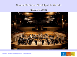 Banda Sinfónica Municipal de Madrid (BSMM)