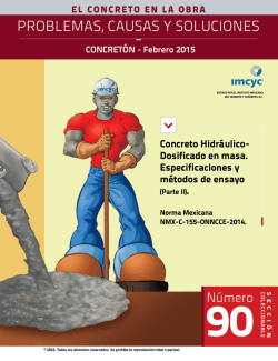 problemas, causas y soluciones - construcción y tecnología en