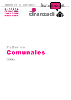 Comunales - Aranzadi :: Iniciativa municipalista