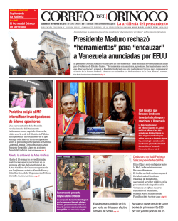 Descargar PDF - Correo del Orinoco