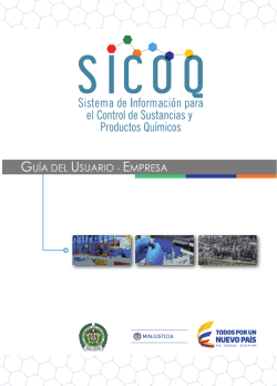 Guía del Usuario-Empresa - SICOQ