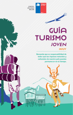 g u ía tu r ismo jo v e n 2015 INJUV