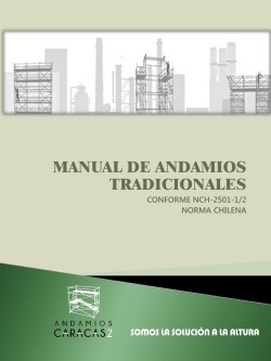 Manual de Andamios Tradicionales