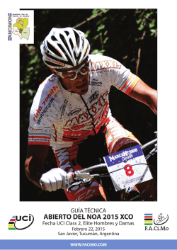 ABIERTO DEL NOA 2015 XCO