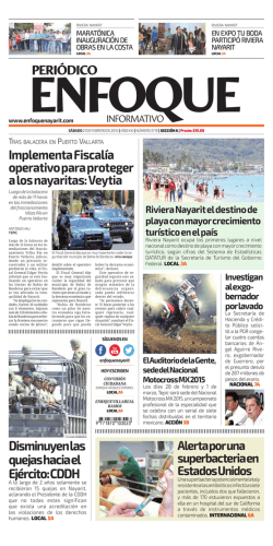 local21022015 - Periódico Enfoque Nayarit