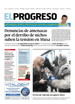 Denuncias de amenazas por el derribo de nichos