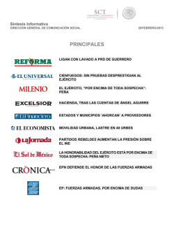 PRINCIPALES - Secretar&iacute;a de Comunicaciones y Transportes