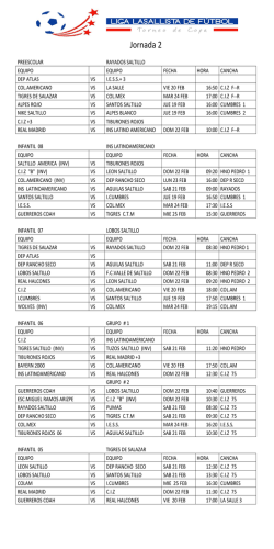 Jornada 2 - Colegio Ignacio Zaragoza