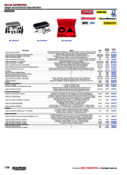 Cat&aacute;logo - Grainger.com.mx