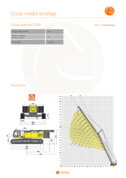Sennebogen Grúa cadenas 5500 180 0,00m.(0,00+0,00)