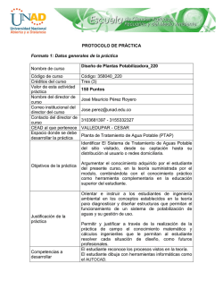 PROTOCOLO DE PRÁCTICA Formato 1: Datos - Entrar