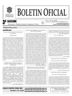 Sociedades &ndash; Personas Jur&iacute;dicas &ndash; Asambleas y Otras