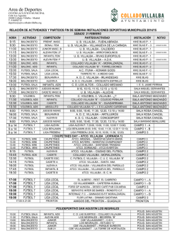 Deportes - colladovillalba.es
