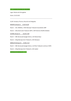 CTO. EUSKADI FIGURAS DE INVIERNO Lugar: N&aacute;utica de