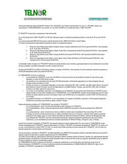 Información Relevante de Paquete $333