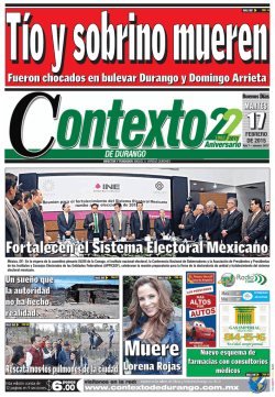 en PDF - Contexto de Durango