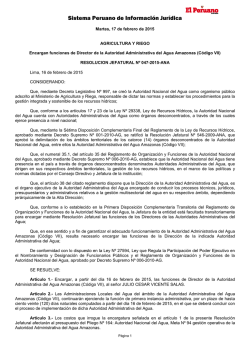 17/02/2015 - Spij - Ministerio de Justicia