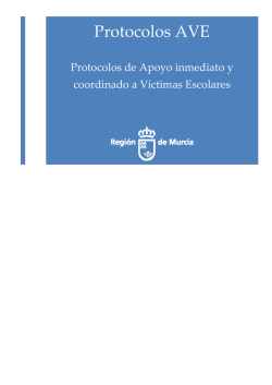 Protocolos de Apoyo a Víctimas Escolares