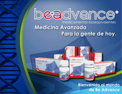 Productos Be Advance