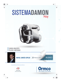Folleto Bilbao Damon 2015