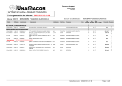 INFORME DE CARGA - PEDIDOS PENDIENTES
