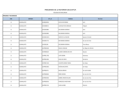 Programa de la Reforma Educativa Esc_ Beneficiadas