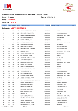 Cto Auton&oacute;mico de Campo a Trav&eacute;s