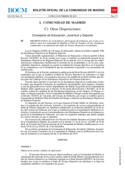 C) Otras Disposiciones - Sede Electrónica del Boletin Oficial de la