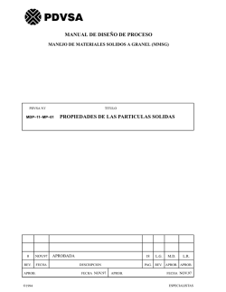 Propiedades de las Partículas Sólidas