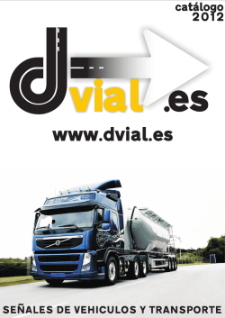 SENALES DE VEHICULOS Y TRANSPORTE