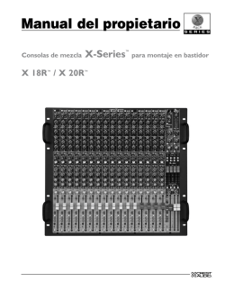 Sección de controles maestros