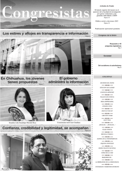 Los estires y aflojes en transparencia e información