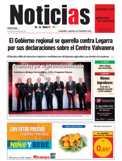 El Gobierno regional se querella contra Legarra por sus