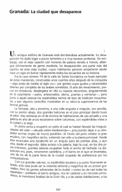 Granada: La ciudad que desaparece