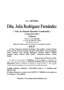 JULIA RODRIGUEZ FERNANDEZ-NAFAREA