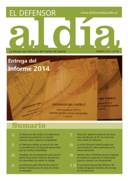 revista - Defensor del Pueblo