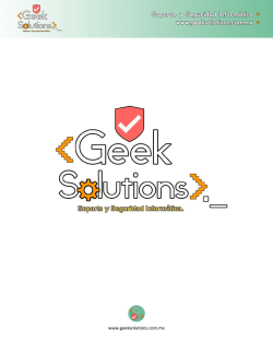 Descargar - GeekSolutions