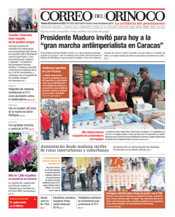 Descargar PDF - Correo del Orinoco
