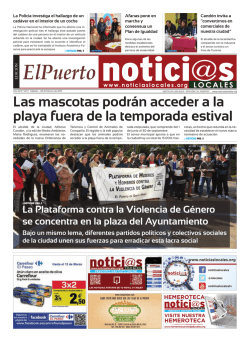 Las mascotas podrán acceder a la playa fuera de
