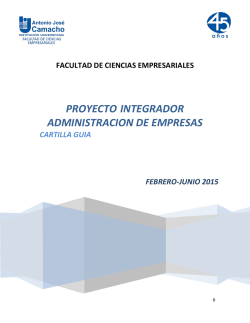 Administración de Empresas - Institución Universitaria Antonio José