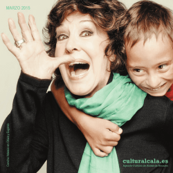 Programación Alcalá Marzo 2015 - Agenda Cultural de Alcalá de